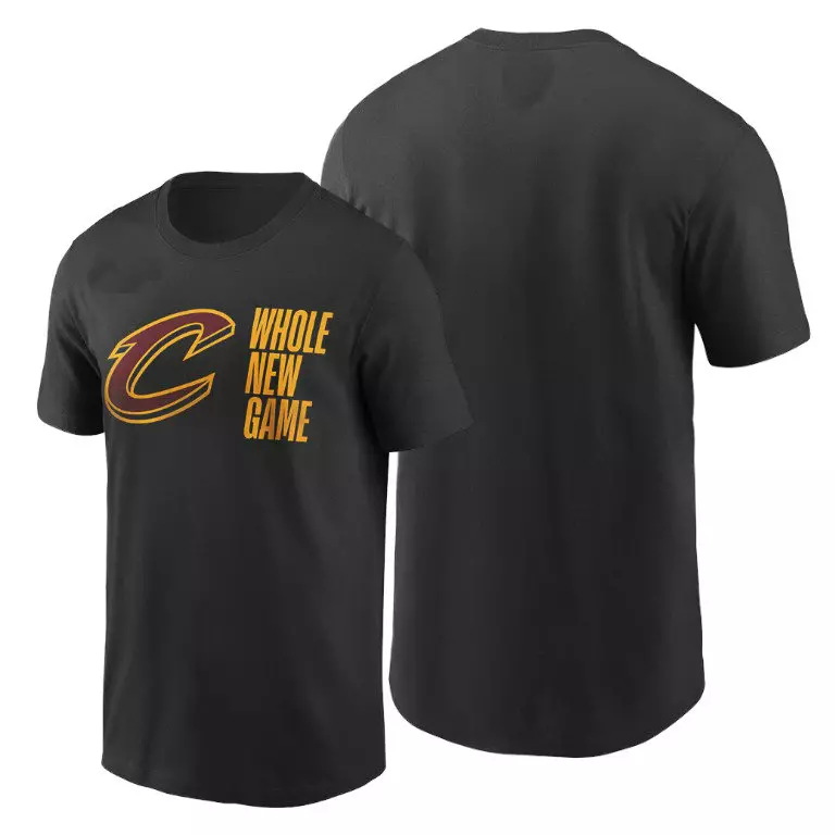 Cleveland Cavaliers Whole New Game Team Spirit Tee Black