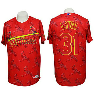 St. Louis Cardinals #31 Lance Lynn Conventional 3D Fashion Red Jersey St. Louis Cardinals #31 Lance Lynn Conventional 3D Fashion Red Jersey