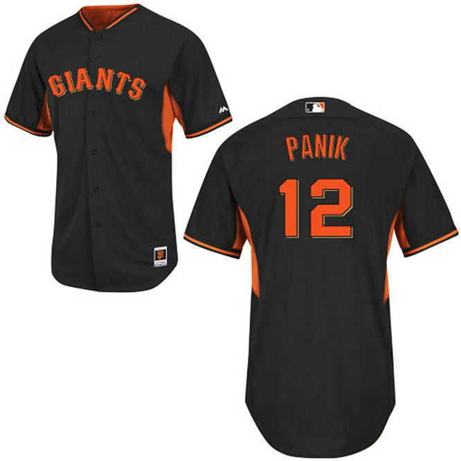 San Francisco Giants #12 Joe Panik Black Authentic Cool Base Jersey San Francisco Giants #12 Joe Panik Black Authentic Cool Base Jersey