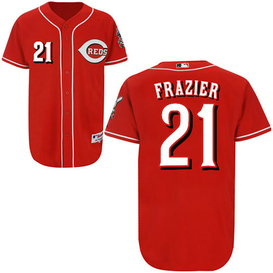 Cool Base Cincinnati Reds #21 Todd Frazier Jersey Cool Base Cincinnati Reds #21 Todd Frazier Jersey
