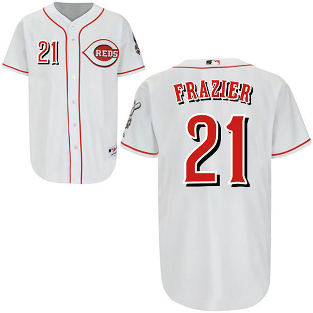 Cool Base Cincinnati Reds #21 Todd Frazier Jersey Cool Base Cincinnati Reds #21 Todd Frazier Jersey