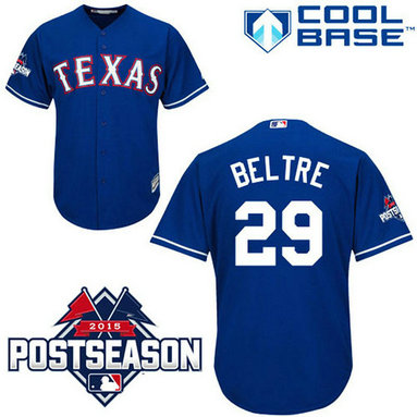 Texas Rangers #29 Adrian Beltre Blue Cool Base Alternate Jersey Texas Rangers #29 Adrian Beltre Blue Cool Base Alternate Jersey