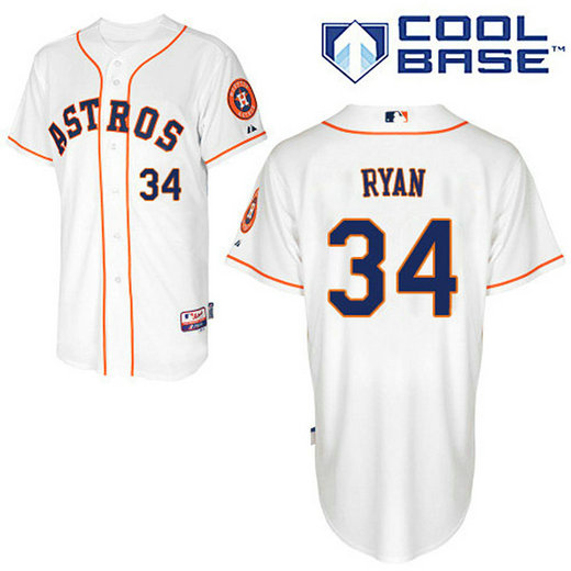 Houston Astros #34 Nolan Ryan Cool Base Jersey