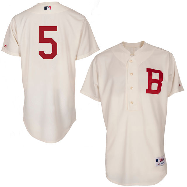 Atlanta Braves Freddie Freeman #5 Tan Authentic Turn Back the Clock Jersey