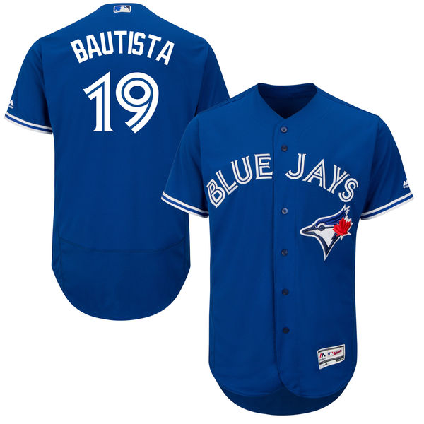 Toronto Blue Jays #19 Jose Bautista Royal Blue Flexbase Authentic Collection Jersey Toronto Blue Jays #19 Jose Bautista Royal Blue Flexbase Authentic Collection Jersey