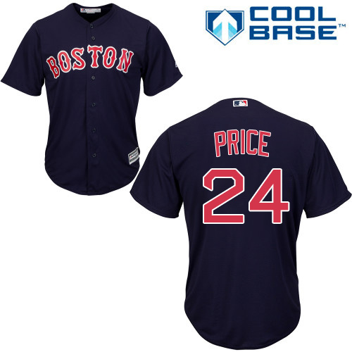 Boston Red Sox #24 David Price Navy Cool Base Authentic Player Jersey
