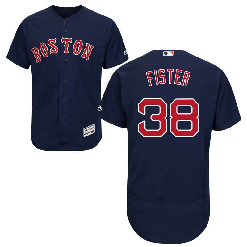 Boston Red Sox Doug Fister #38 Navy Alternate Flex Base Jersey