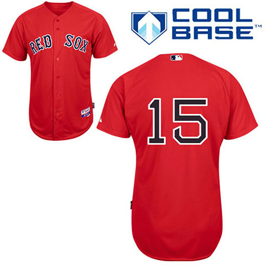 Boston Red Sox #15 Dustin Pedroia Red Jersey Boston Red Sox #15 Dustin Pedroia Red Jersey