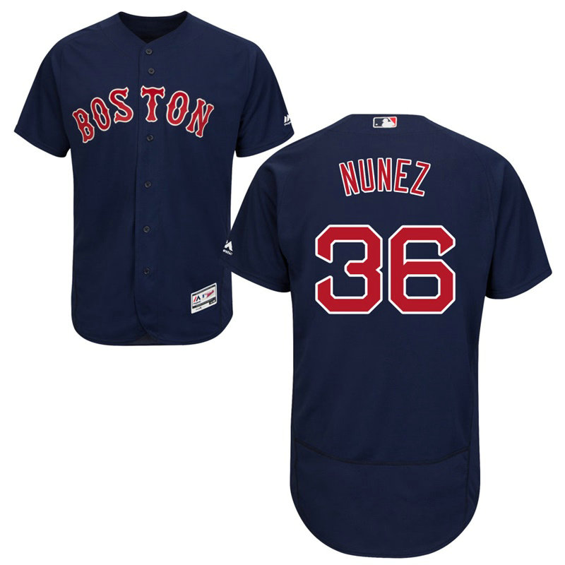 Boston Red Sox Eduardo Nunez #36 Navy Alternate Flex Base Jersey Boston Red Sox Eduardo Nunez #36 Navy Alternate Flex Base Jersey