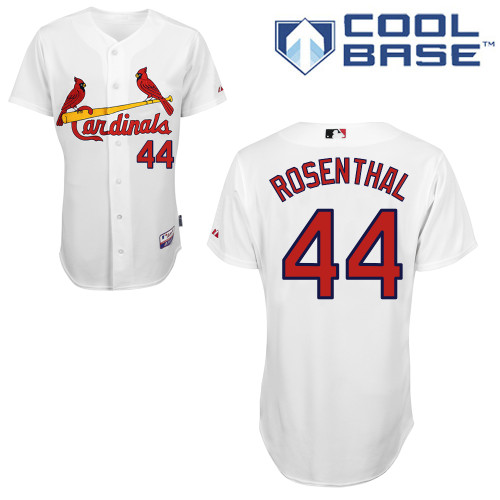 St. Louis Cardinals #44 Trevor Rosenthal White Cool Base Home Jersey St. Louis Cardinals #44 Trevor Rosenthal White Cool Base Home Jersey