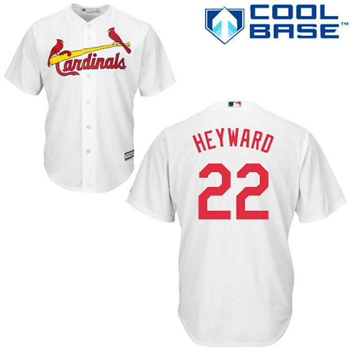 St. Louis Cardinals #22 Jason Heyward Authentic White Home Cool Base Jersey