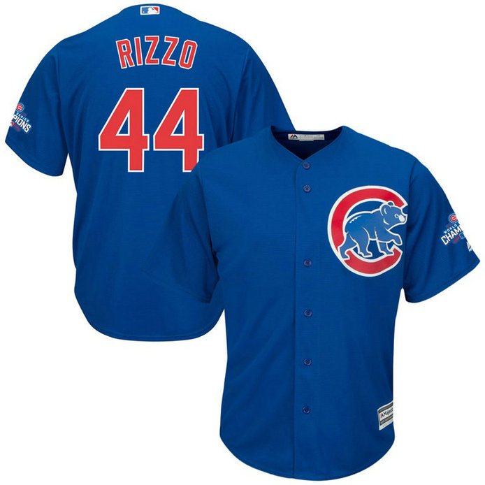 Chicago Cubs Anthony Rizzo #44 Royal 2016 World Series Champions Cool Base Jersey Chicago Cubs Anthony Rizzo #44 Royal 2016 World Series Champions Cool Base Jersey