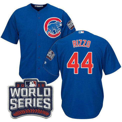 Chicago Cubs Anthony Rizzo #44 Royal 2016 World Series Bound Cool Base Jersey Chicago Cubs Anthony Rizzo #44 Royal 2016 World Series Bound Cool Base Jersey