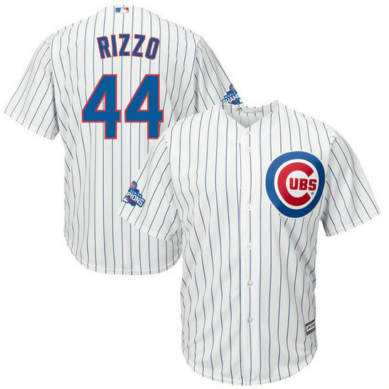 Chicago Cubs Anthony Rizzo #44 White 2016 World Series Champions Cool Base Jersey Chicago Cubs Anthony Rizzo #44 White 2016 World Series Champions Cool Base Jersey