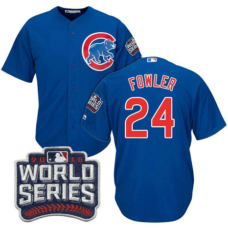 Chicago Cubs Dexter Fowler #24 Royal 2016 World Series Bound Cool Base Jersey Chicago Cubs Dexter Fowler #24 Royal 2016 World Series Bound Cool Base Jersey