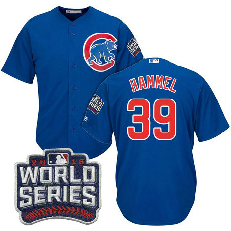 Chicago Cubs Jason Hammel #39 Royal 2016 World Series Bound Cool Base Jersey Chicago Cubs Jason Hammel #39 Royal 2016 World Series Bound Cool Base Jersey