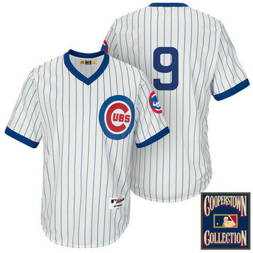 Chicago Cubs #9 Javier Baez White 1988 Turn Back The Clock Throwback Jersey Chicago Cubs #9 Javier Baez White 1988 Turn Back The Clock Throwback Jersey