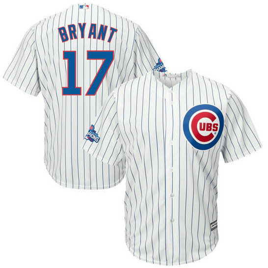 Chicago Cubs Kris Bryant #17 White 2016 World Series Champions Cool Base Jersey Chicago Cubs Kris Bryant #17 White 2016 World Series Champions Cool Base Jersey