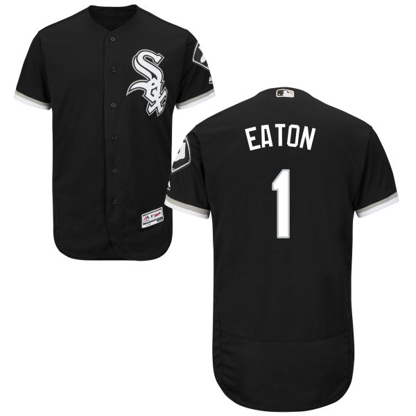 Chicago White Sox Adam Eaton #1 Black Authentic Collection Flexbase Jersey Chicago White Sox Adam Eaton #1 Black Authentic Collection Flexbase Jersey