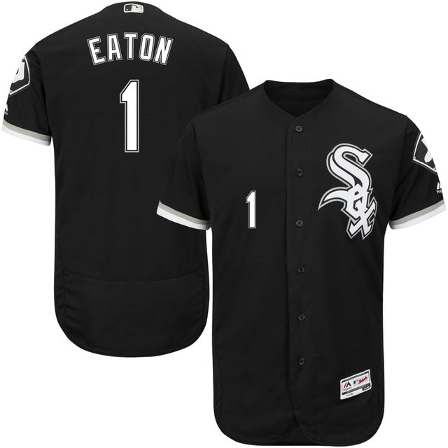 Chicago White Sox Adam Eaton #1 Black Flexbase Authentic Collection Player Jersey Chicago White Sox Adam Eaton #1 Black Flexbase Authentic Collection Player Jersey
