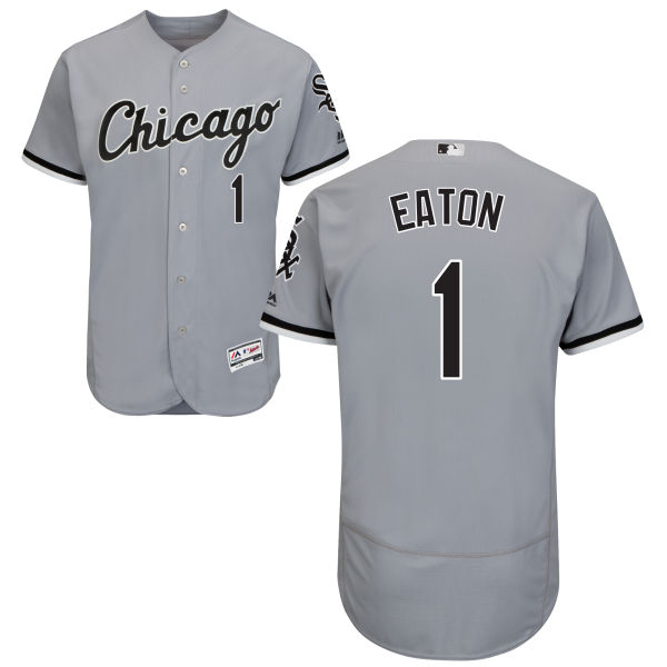 Chicago White Sox Adam Eaton #1 Grey Authentic Collection Flexbase Jersey Chicago White Sox Adam Eaton #1 Grey Authentic Collection Flexbase Jersey