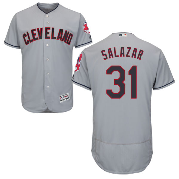 Cleveland Indians Danny Salazar #31 Grey Authentic Collection Flexbase Jersey Cleveland Indians Danny Salazar #31 Grey Authentic Collection Flexbase Jersey
