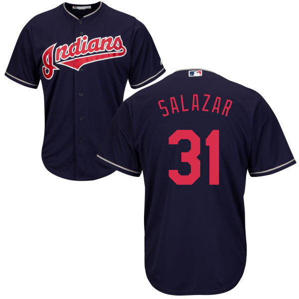 Cleveland Indians Danny Salazar #31 Navy Authentic Cool base Jersey Cleveland Indians Danny Salazar #31 Navy Authentic Cool base Jersey