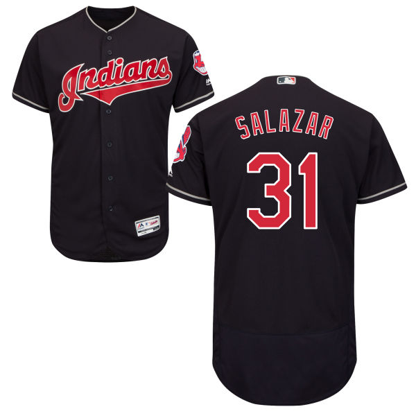 Cleveland Indians Danny Salazar #31 Navy Authentic Collection Flexbase Jersey Cleveland Indians Danny Salazar #31 Navy Authentic Collection Flexbase Jersey