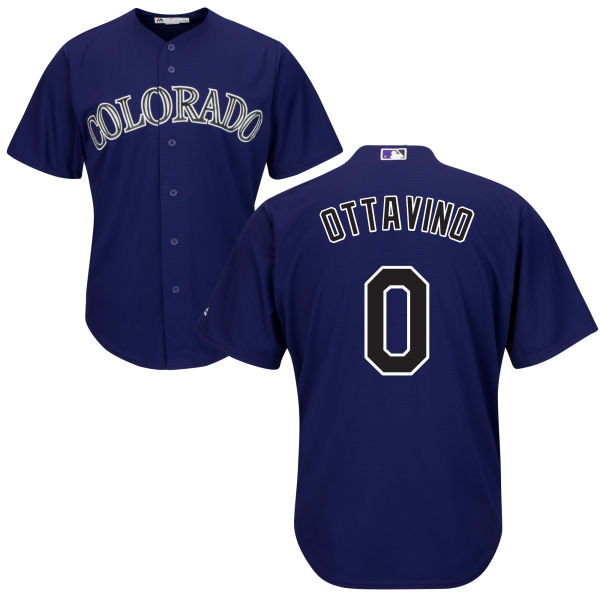 Colorado Rockies Adam Ottavino #0 Purple Authentic Cool base Jersey Colorado Rockies Adam Ottavino #0 Purple Authentic Cool base Jersey