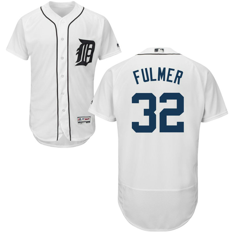 Detroit Tigers Michael Fulmer #32 Home White Authentic Collection Flex Base Jersey Detroit Tigers Michael Fulmer #32 Home White Authentic Collection Flex Base Jersey