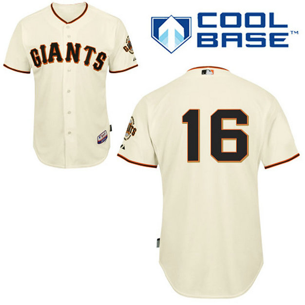 San Francisco Giants #16 Angel Pagan Authentic Cream Home Cool Base Jersey San Francisco Giants #16 Angel Pagan Authentic Cream Home Cool Base Jersey