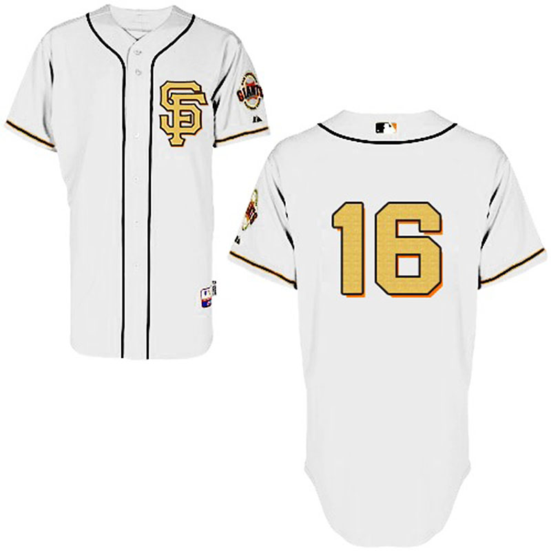 San Francisco Giants #16 Angel Pagan Authentic CreamJersey San Francisco Giants #16 Angel Pagan Authentic CreamJersey