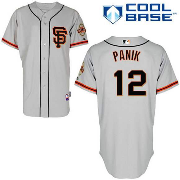 YOUTH San Francisco Giants #12 Joe PanikAuthentic Grey Alternate Cool Base Jersey YOUTH San Francisco Giants #12 Joe PanikAuthentic Grey Alternate Cool Base Jersey