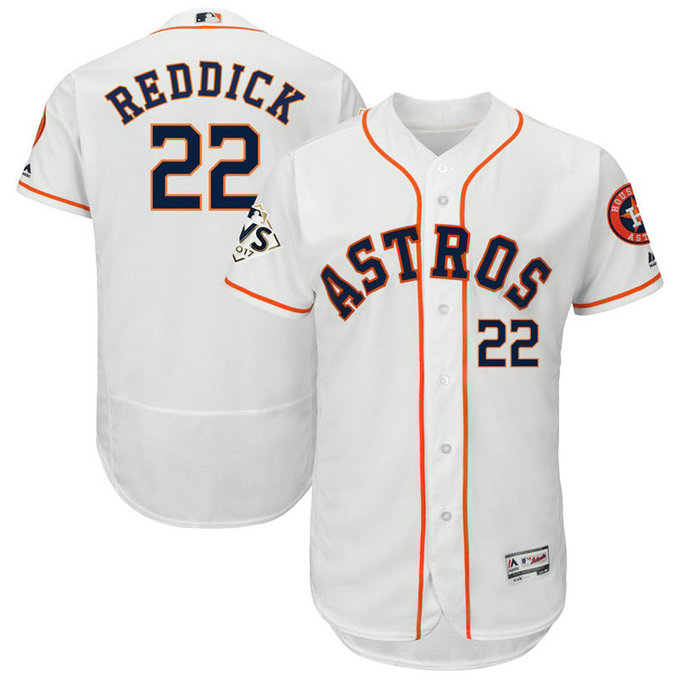 Houston Astros Josh Reddick #22 White 2017 World Series Bound Flex Base Jersey Houston Astros Josh Reddick #22 White 2017 World Series Bound Flex Base Jersey