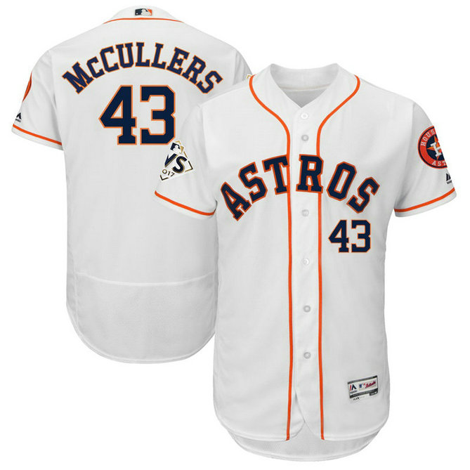 Houston Astros Lance McCullers #43 White 2017 World Series Bound Flex Base Jersey