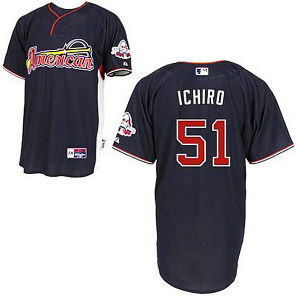 Seattle Mariners #51 Ichiro Suzuki Blue 2009 All Star Jersey Seattle Mariners #51 Ichiro Suzuki Blue 2009 All Star Jersey