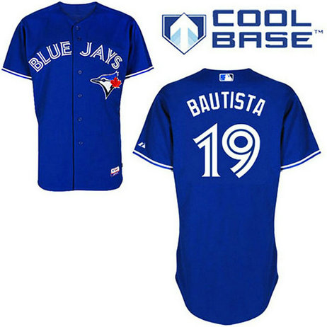 YOUTH Toronto Blue Jays #19 Jose BautistaBlue New Cool Base Jersey YOUTH Toronto Blue Jays #19 Jose BautistaBlue New Cool Base Jersey