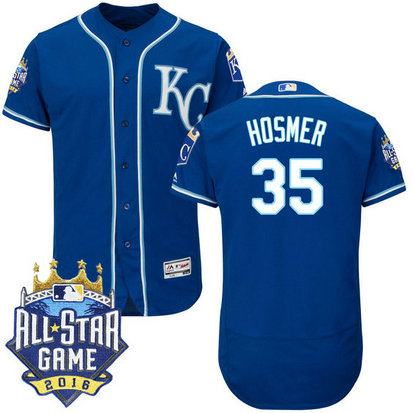Kansas City Royals Eric Hosmer #35 Royal 2016 All-Star Game MVP Flex Base Jersey