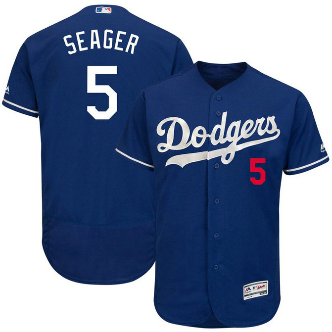 Los Angeles Dodgers Corey Seager #5 Royal Authentic Fashion Flex Base Jersey Los Angeles Dodgers Corey Seager #5 Royal Authentic Fashion Flex Base Jersey