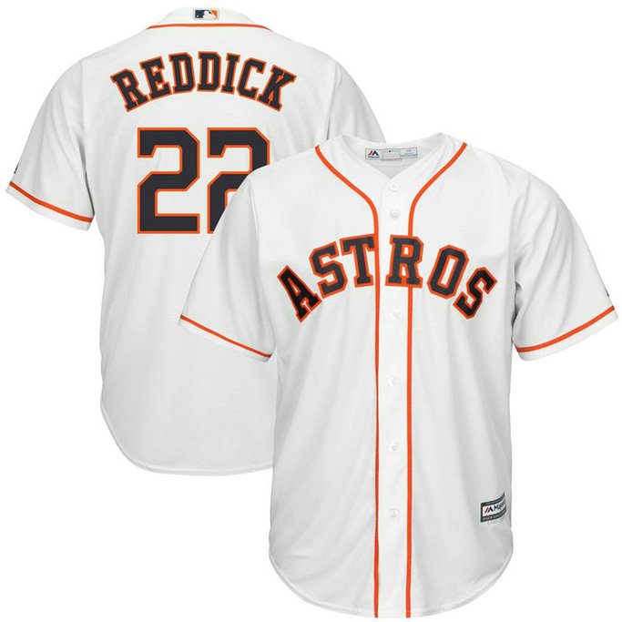 Josh Reddick #22 Houston Astros Replica Home White Cool Base Jersey