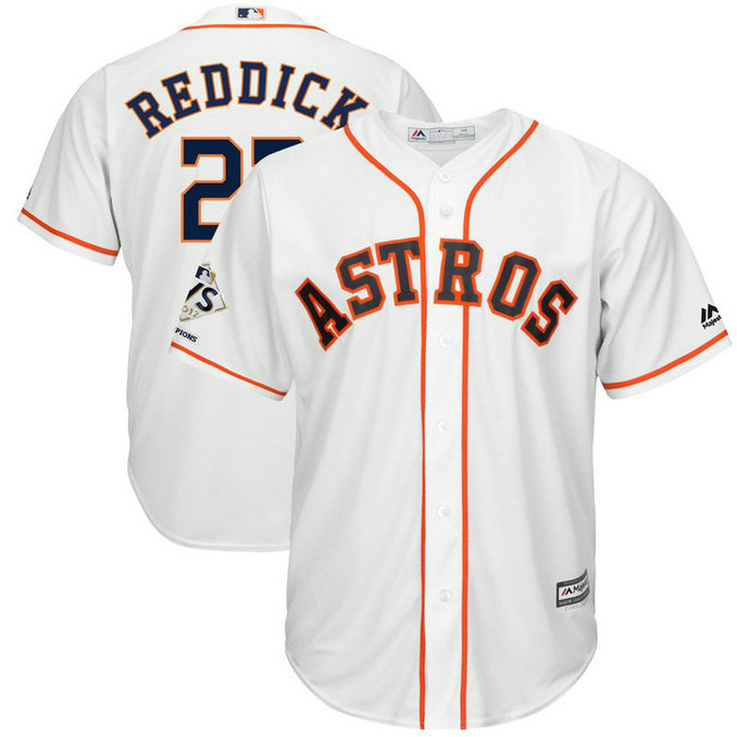 Houston Astros Josh Reddick #22 White 2017 World Series Champions Patch Cool Base Jersey Houston Astros Josh Reddick #22 White 2017 World Series Champions Patch Cool Base Jersey
