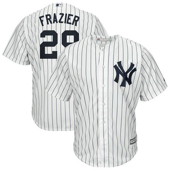 Todd Frazier #29 New York Yankees Home White Cool Base Jersey