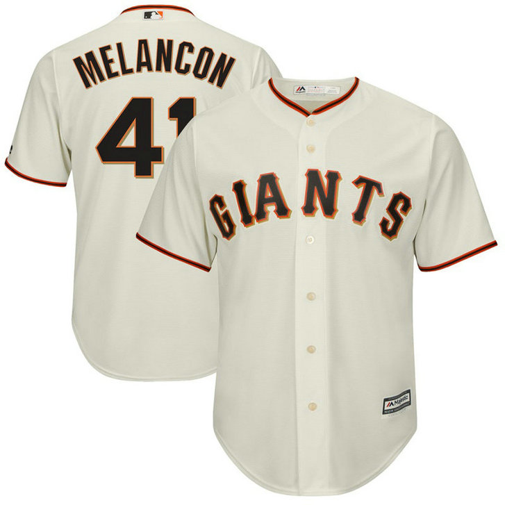 San Francisco Giants #41 Mark Melancon Alternate Cream Cool Base Jersey San Francisco Giants #41 Mark Melancon Alternate Cream Cool Base Jersey