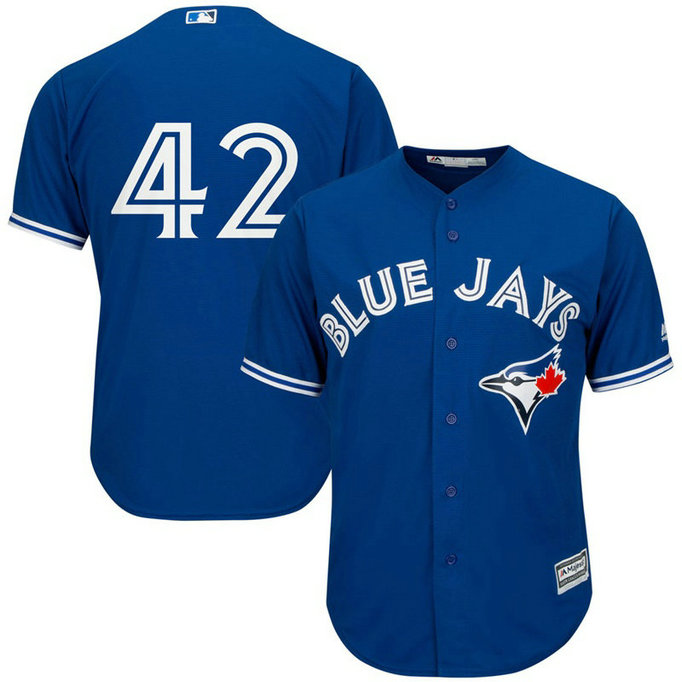 Toronto Blue Jays #42 Jackie Robinson Commemorative Royal Cool Base Jersey Toronto Blue Jays #42 Jackie Robinson Commemorative Royal Cool Base Jersey