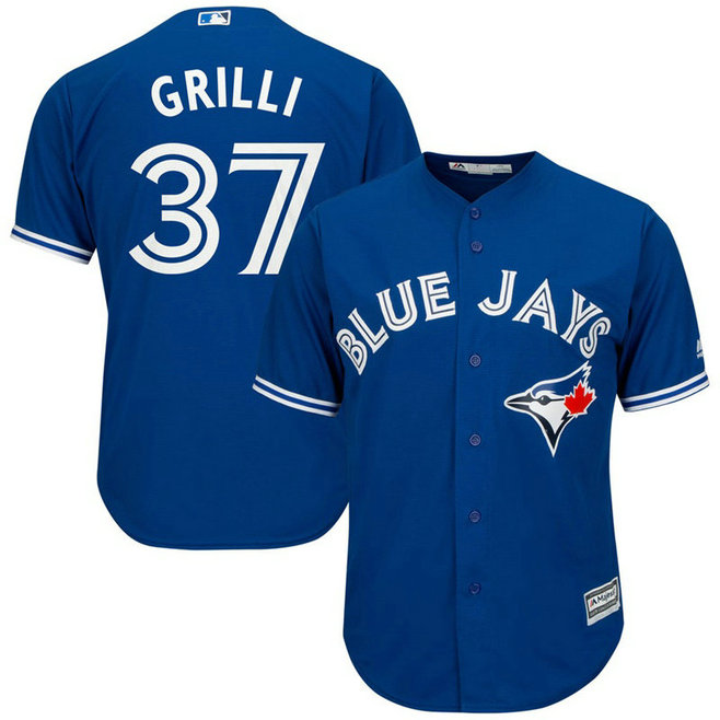 Jason Grilli #37 Toronto Blue Jays Alternate Royal Cool Base Jersey Jason Grilli #37 Toronto Blue Jays Alternate Royal Cool Base Jersey