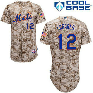 New York Mets #12 Juan Lagares Authentic Camo Alternate Cool Base Jersey New York Mets #12 Juan Lagares Authentic Camo Alternate Cool Base Jersey