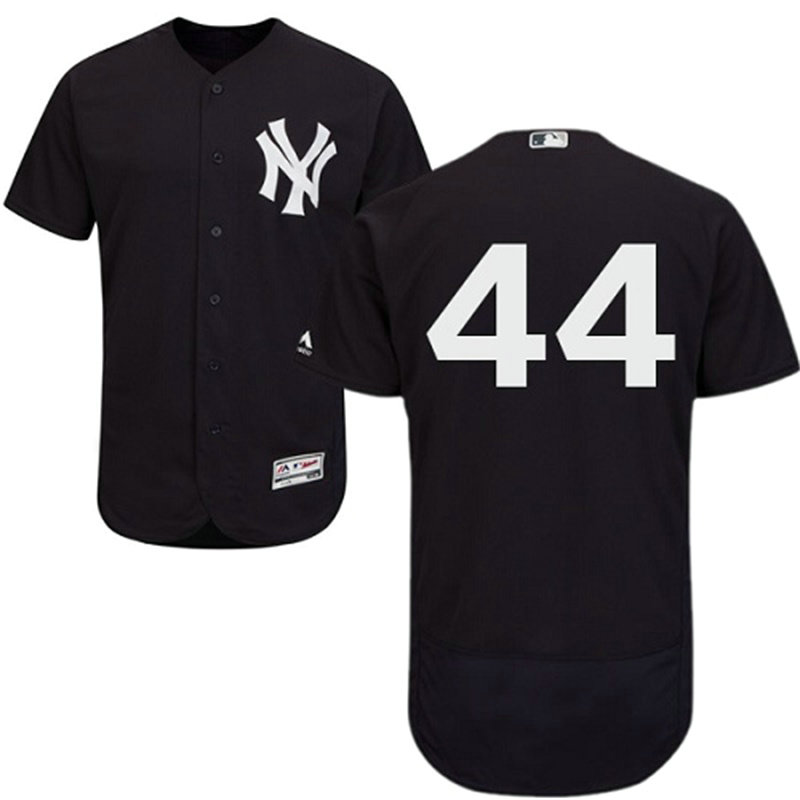 New York Yankees Reggie Jackson #44 Navy Authentic Collection Flex Base Jersey