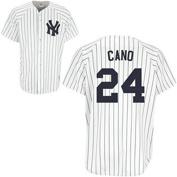 YOUTH New York Yankees #24 Robinson CanoWhite Jersey YOUTH New York Yankees #24 Robinson CanoWhite Jersey