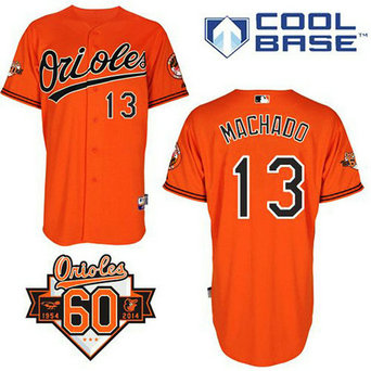 YOUTH Baltimore Orioles #13 Manny MachadoAuthentic Orange Alternate Cool Base Jersey YOUTH Baltimore Orioles #13 Manny MachadoAuthentic Orange Alternate Cool Base Jersey