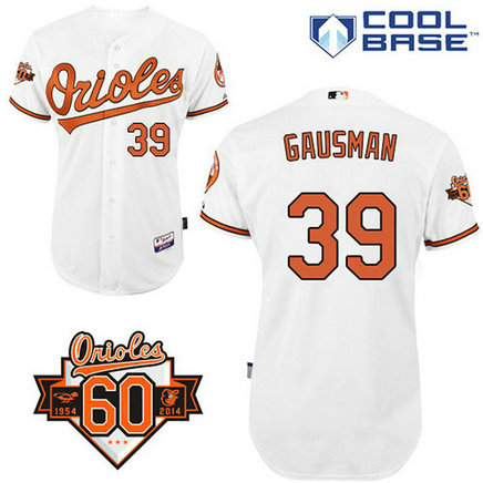 Baltimore Orioles #39 Kevin Gausman Authentic White Home Cool Base Jersey Baltimore Orioles #39 Kevin Gausman Authentic White Home Cool Base Jersey